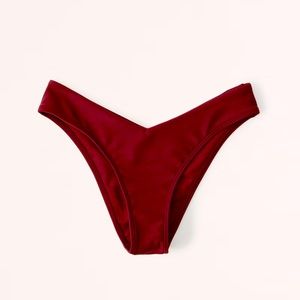Abercrombie Tall-Side High-Leg Cheeky Bottom NWT!
